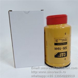 Caterpillar 326-1644 diesel filter, oil-water separation filter 3261644 mining machinery parts, transport truck spare parts