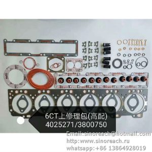 6CT upper gasket repair kit 4025271 3800750